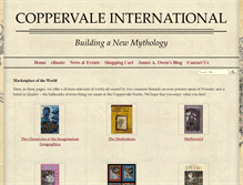 Tablet Screenshot of coppervaleinternational.com